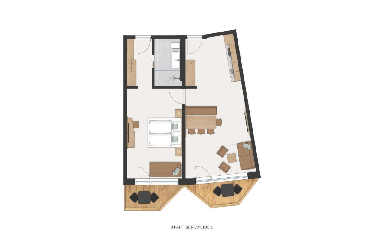 Aparthotel Hochland Gmbh Nauders Eksteriør billede